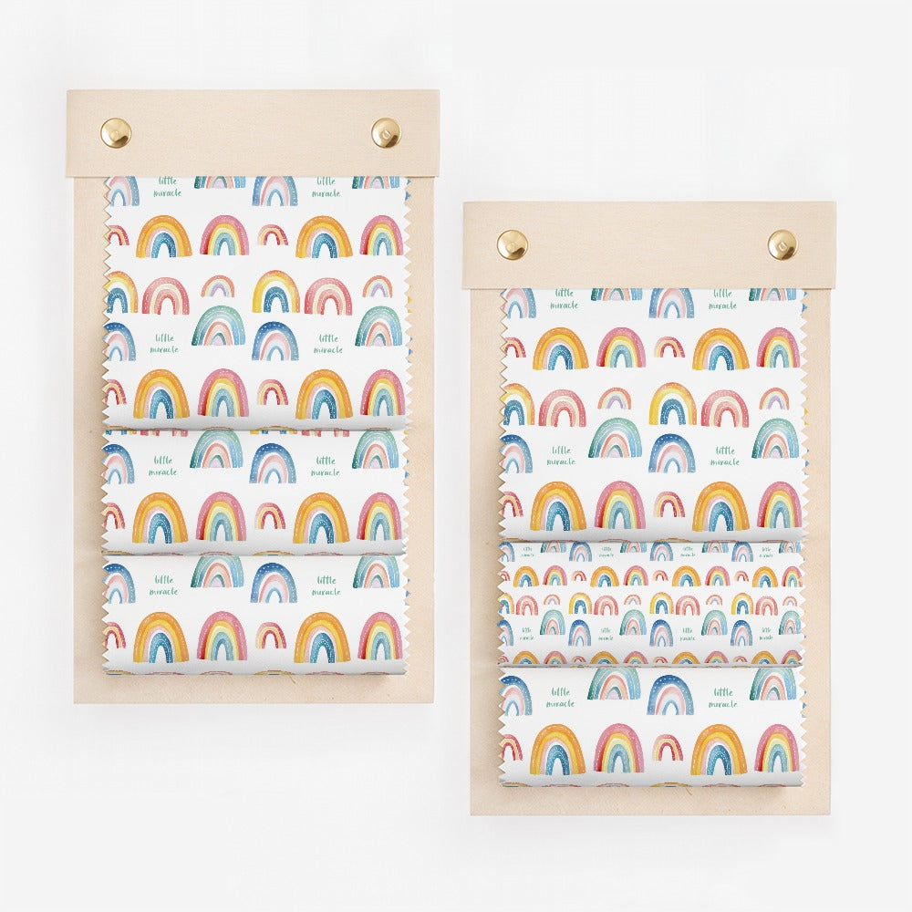 Colorful Rainbow Patterned Wall Art Decoration