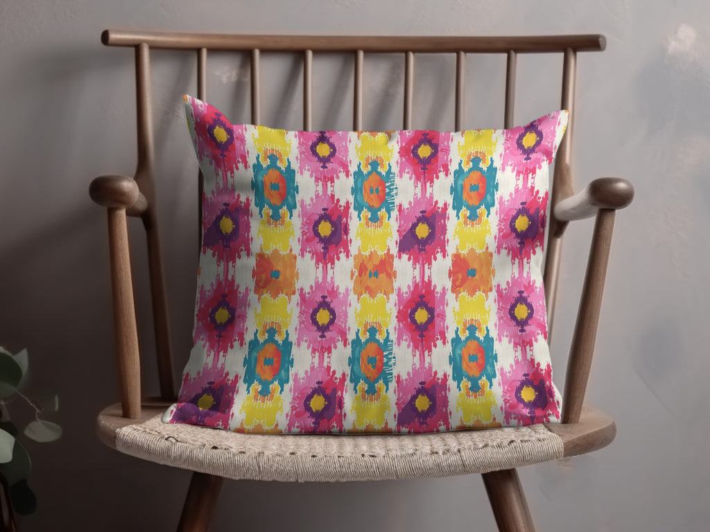 Vibrant Tribal Pattern Decorative Cushion product