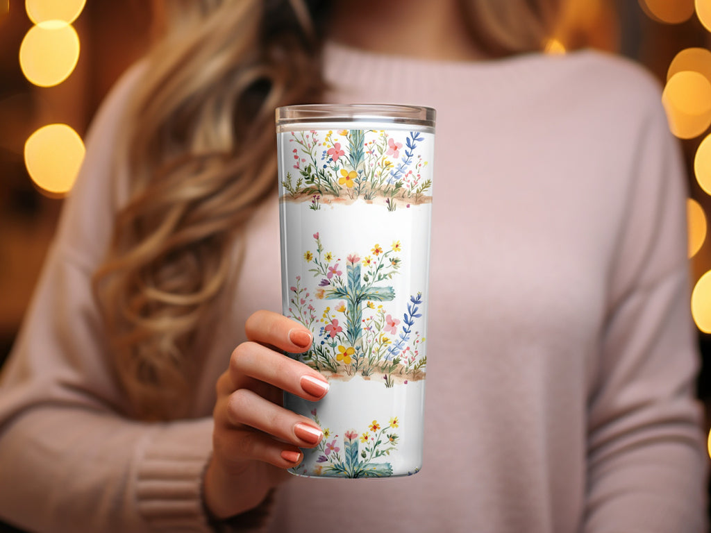 Watercolor Floral Digital Paper, Seamless Flower Pattern, Wildflower Art Print, Spring Botanical Design, Scrapbook Paper, 2 JPEG Files