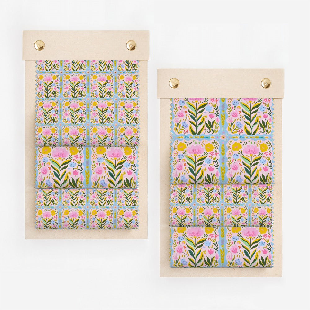 Floral Patterned Drawer Liners Set of Two Organization