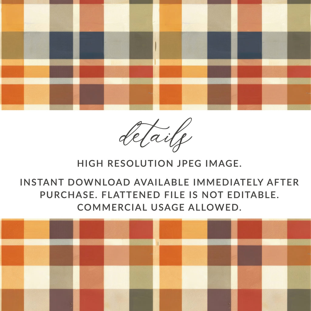 High Resolution Plaid Pattern Instant Download Image