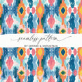 Vibrant Abstract Seamless Pattern by Moore and Mountain