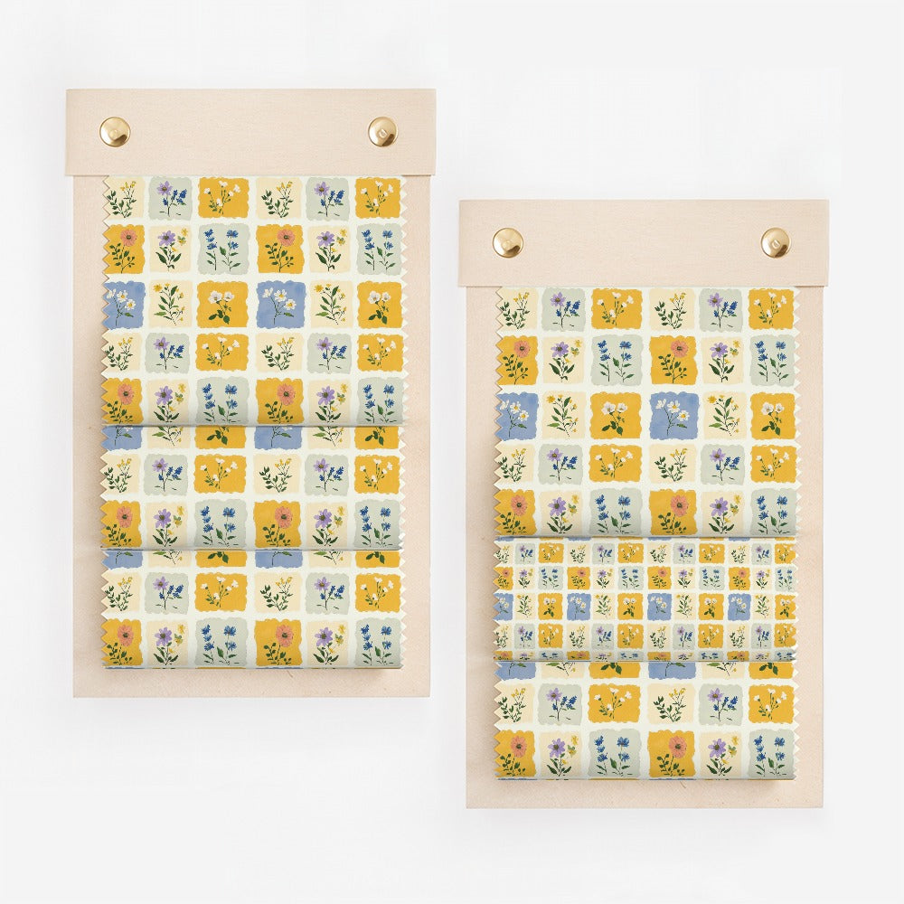 Colorful Botanical Square Blocks Floral Pattern product type
floral, flowerpattern, botanical, squares, checkerboard, garden, springbloom, colorful, yellow, blue, pink, purple, white, nature, vintageaesthetic, cottagecore, whimsical, repeatpattern, textileprint, home decor