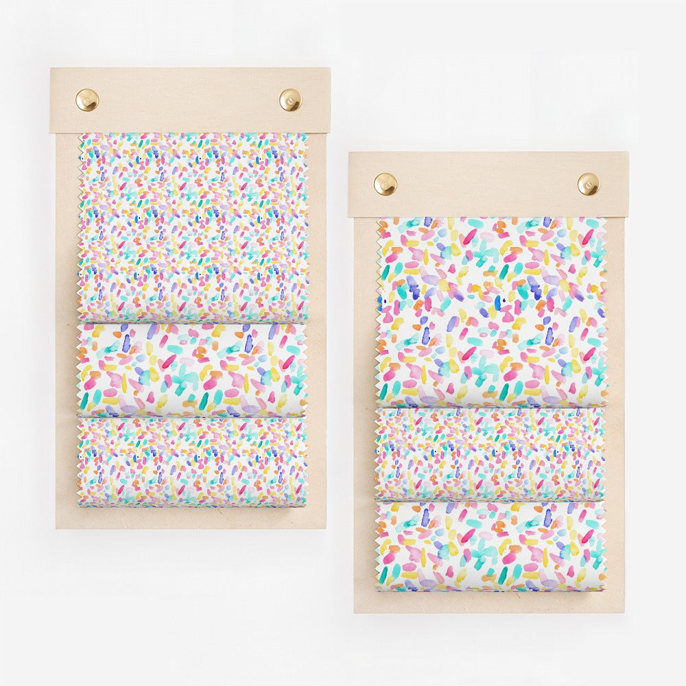 Colorful Confetti Patterned Fabric Swatch Set Product