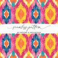 Vibrant Abstract Seamless Pattern by Moore & Mountain