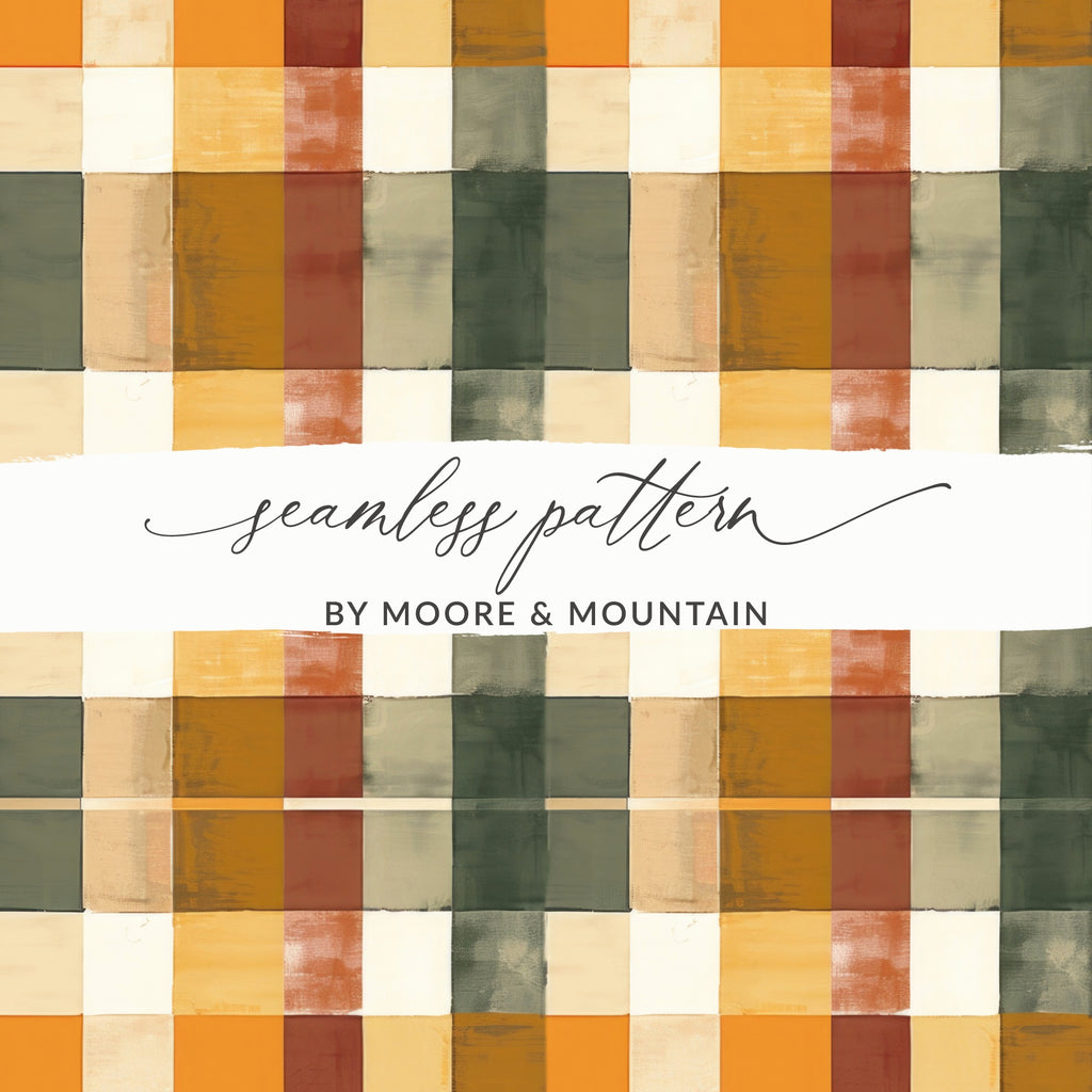 Colorful Seamless Pattern by Moore & Mountain Design