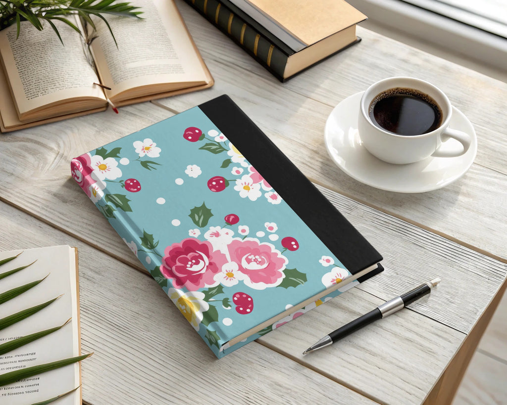 Floral Design Hardcover Journal for Writing and Notes