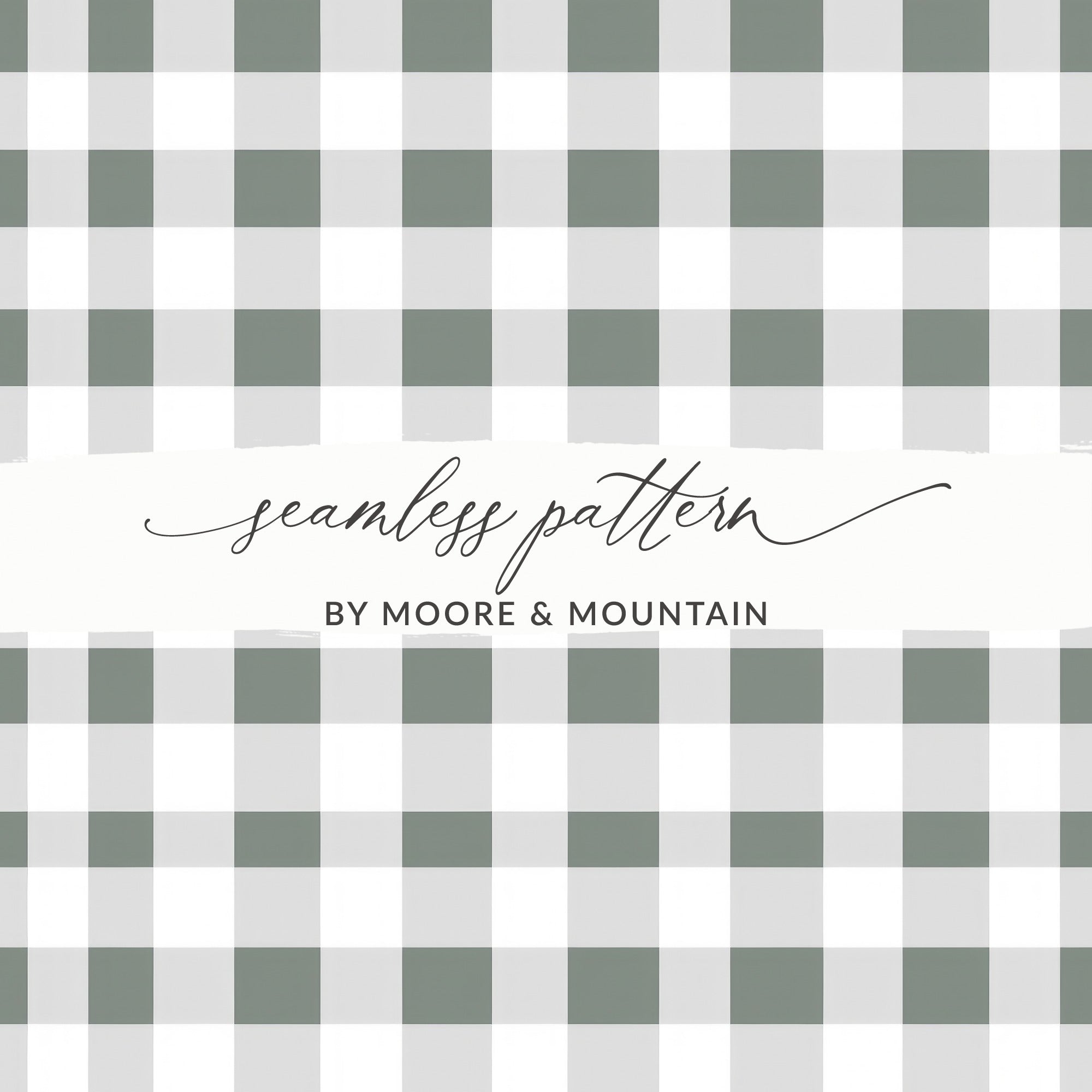 Seamless Plaid Pattern by Moore & Mountain product