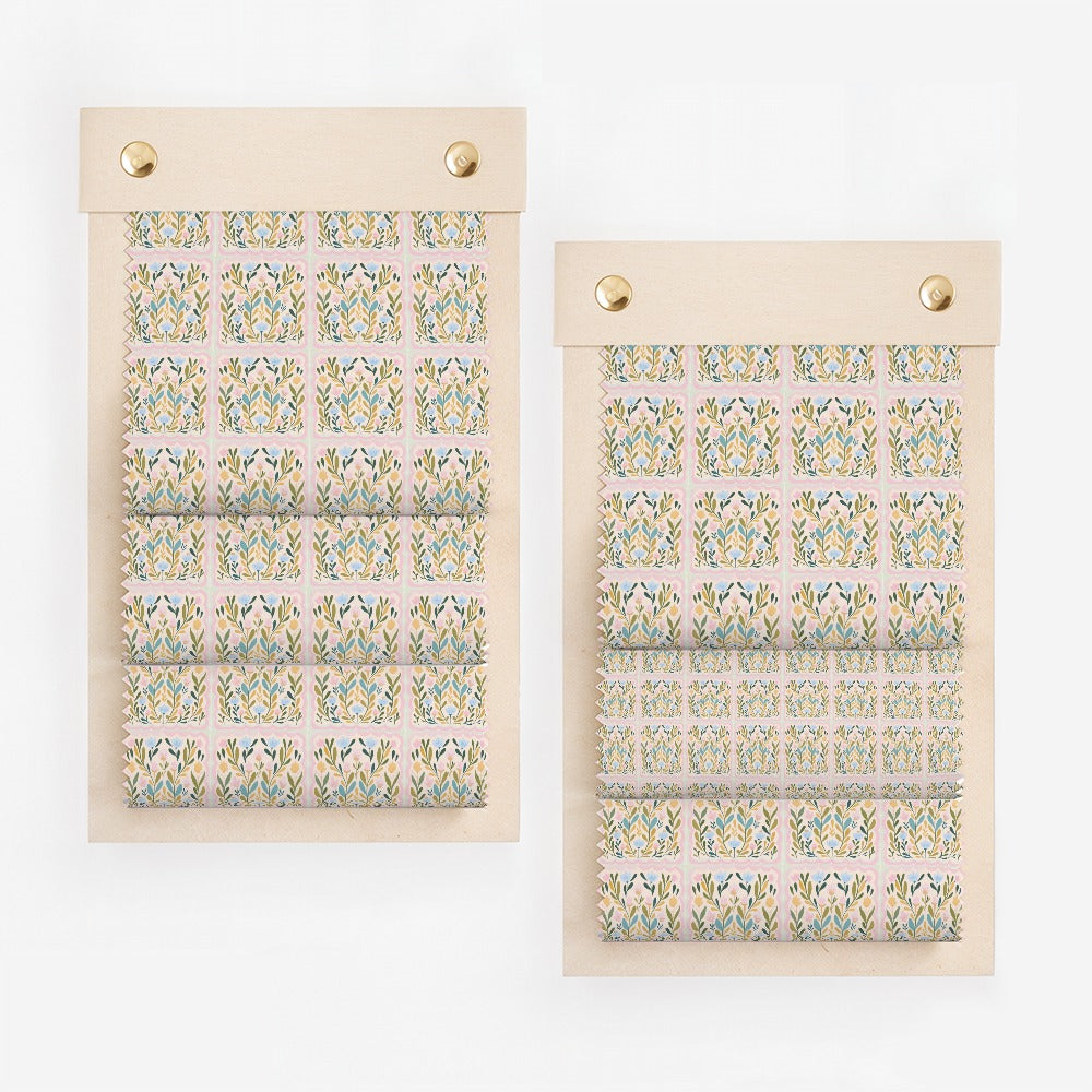 Pastel Floral Design Swatch Sample Book product type