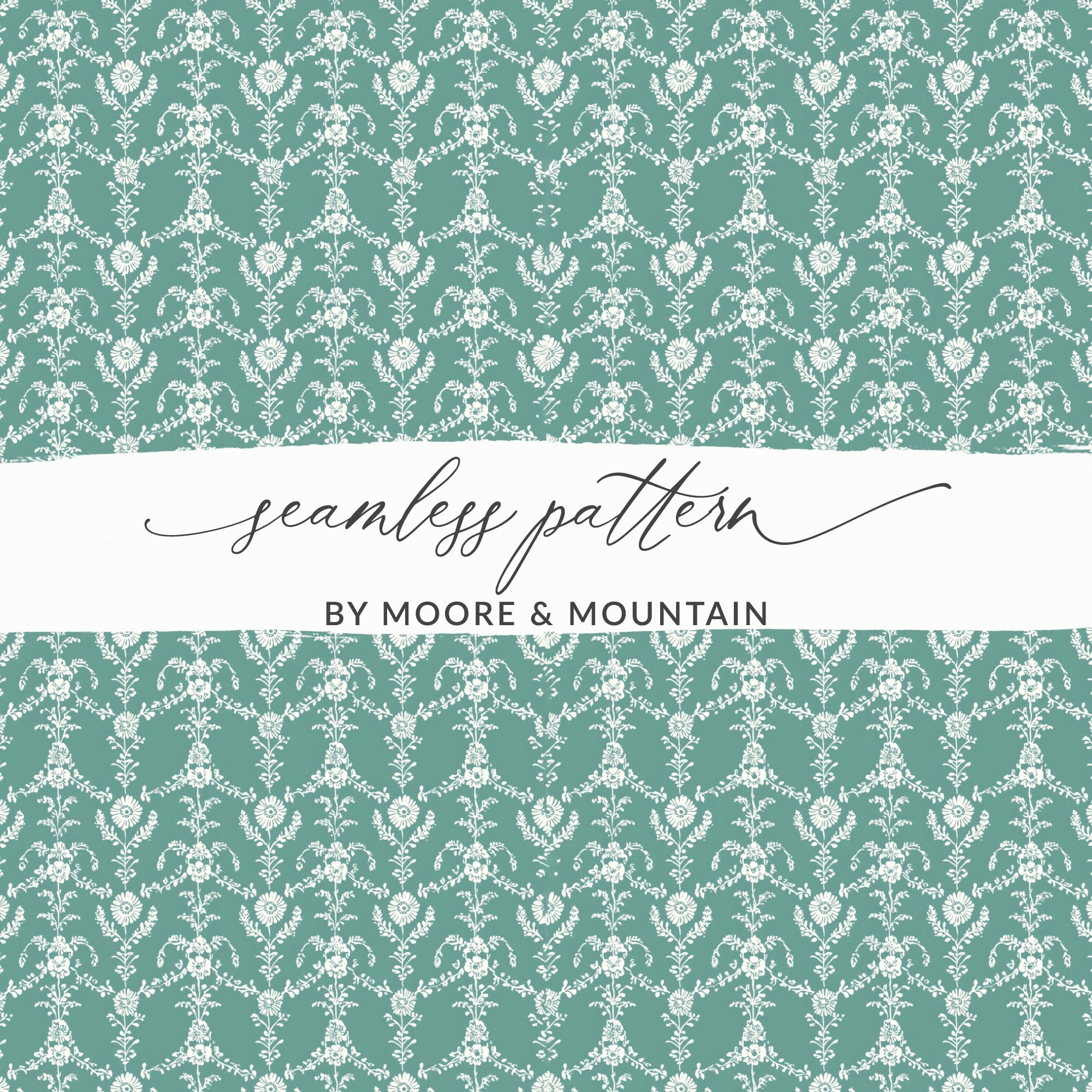 Floral Seamless Pattern by Moore & Mountain product