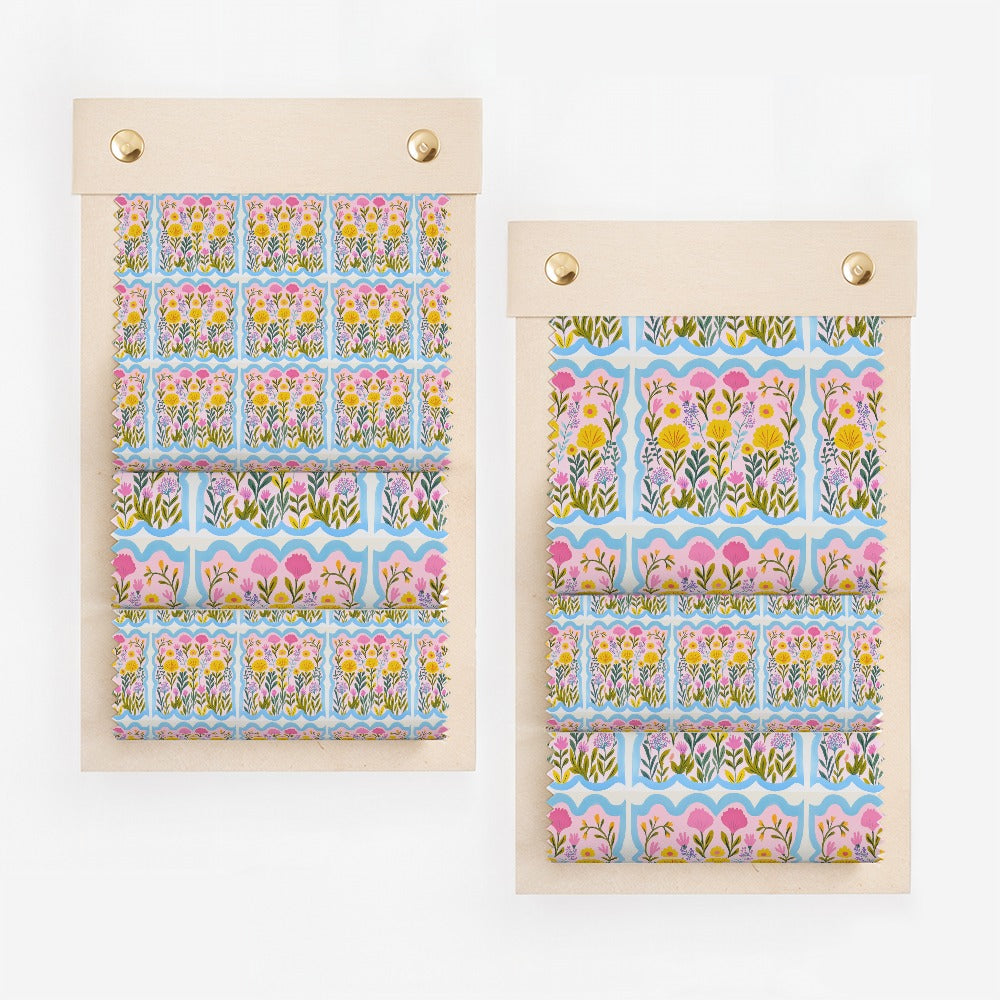 Colorful Floral Pattern Print Decorative Art Pieces