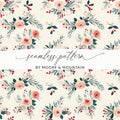 Floral Seamless Pattern by Moore & Mountain Design