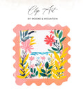 Floral clip art with "Clip Art BY MOORE & MOUNTAIN" text.