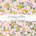 Seamless Floral Pattern by Moore & Mountain Design