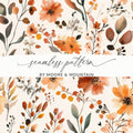 Floral Seamless Pattern for Crafting and Design Projects