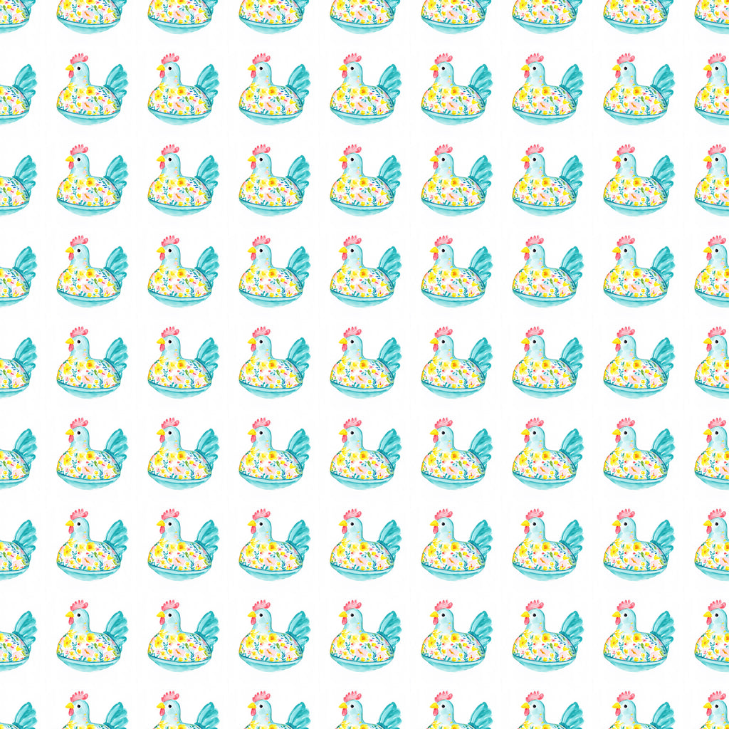 Watercolor Chicken Pattern Design Spring Floral product type
Chicken
Hen
Farm Animal
Watercolor Art
Floral Pattern
Spring Flowers
Yellow Blooms
Pink Petals
Blue Chicken
Teal Color
Cute Design
Country Vibe
Rustic Style
Seamless Pattern
Repeatable Print
Illustration
Cheerful Motif
Easter Theme
Farmhouse Decor
Bird Print
