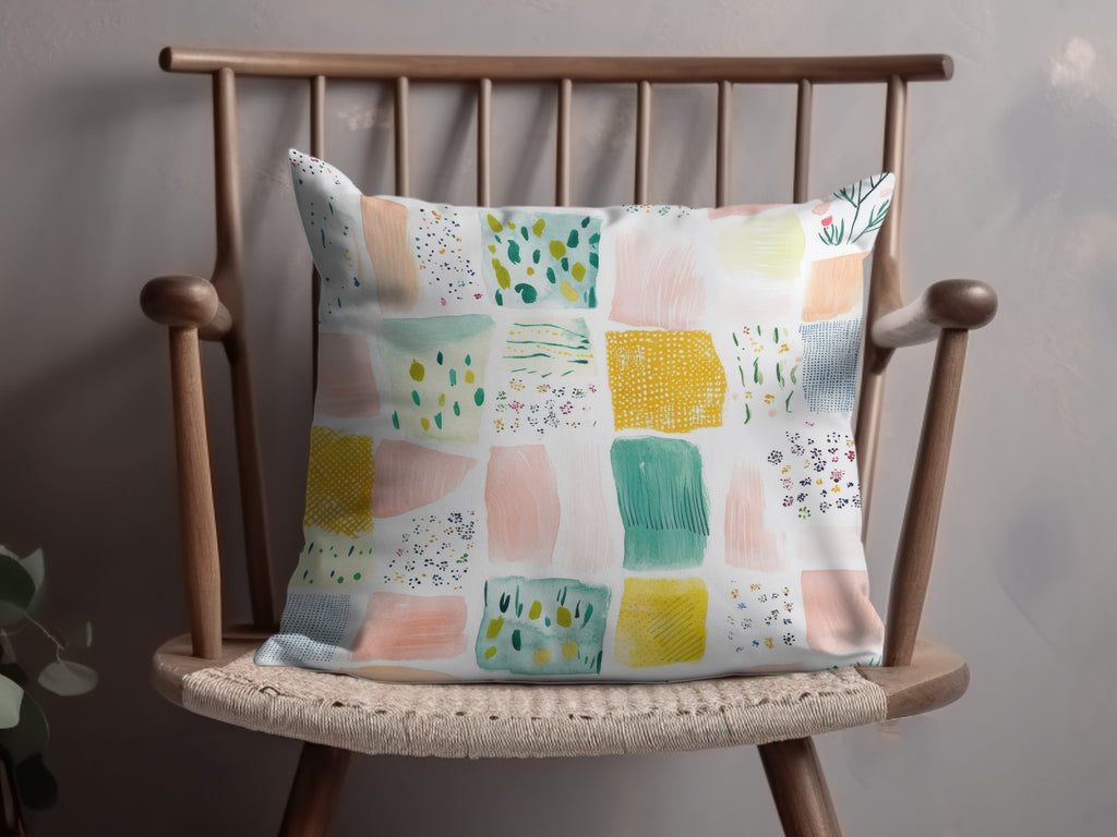 Colorful Abstract Pattern Decorative Pillow Product