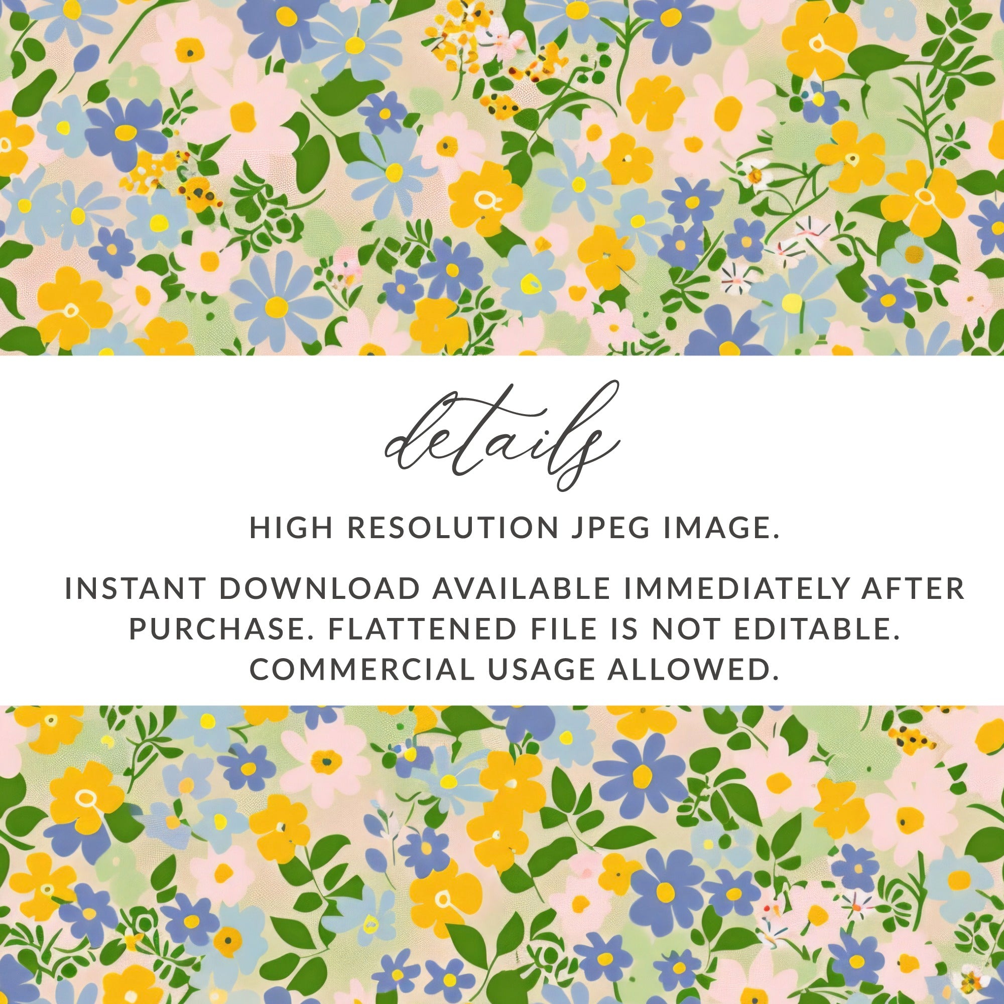 High Resolution JPEG Image Instant Download Product