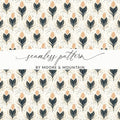 Elegant Seamless Pattern Design by Moore Mountain