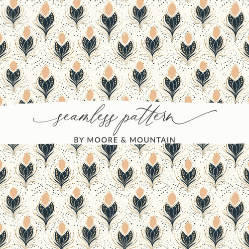 Elegant Seamless Pattern Design by Moore Mountain