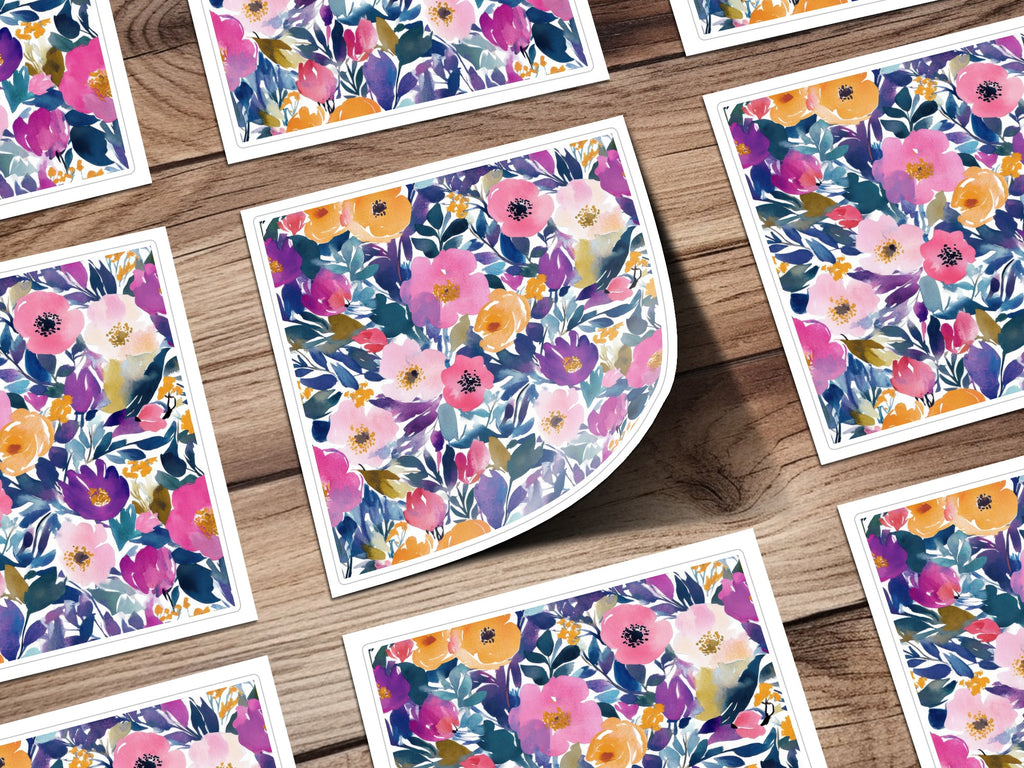 Vibrant Floral Patterned Design for Stylish Product