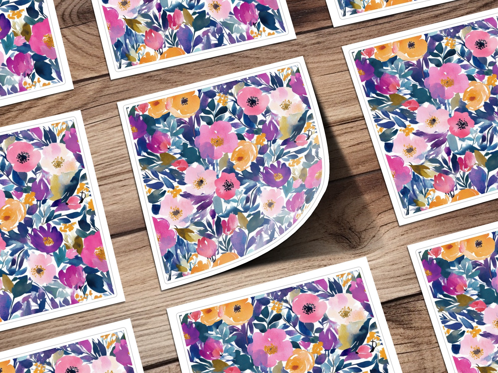 Vibrant Floral Patterned Design for Stylish Product