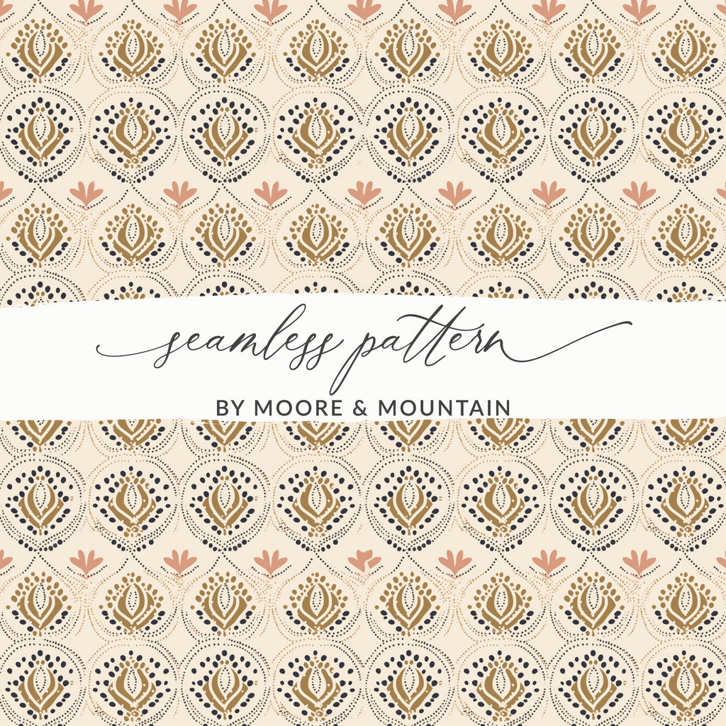 Seamless Pattern by Moore & Mountain Pattern Design