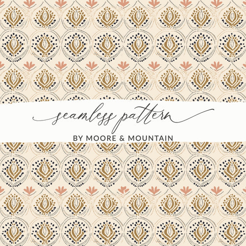 Seamless Pattern by Moore & Mountain Pattern Design