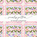 Floral Seamless Pattern by Moore & Mountain Design