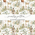 Seamless Pattern by Moore & Mountain Digital Art