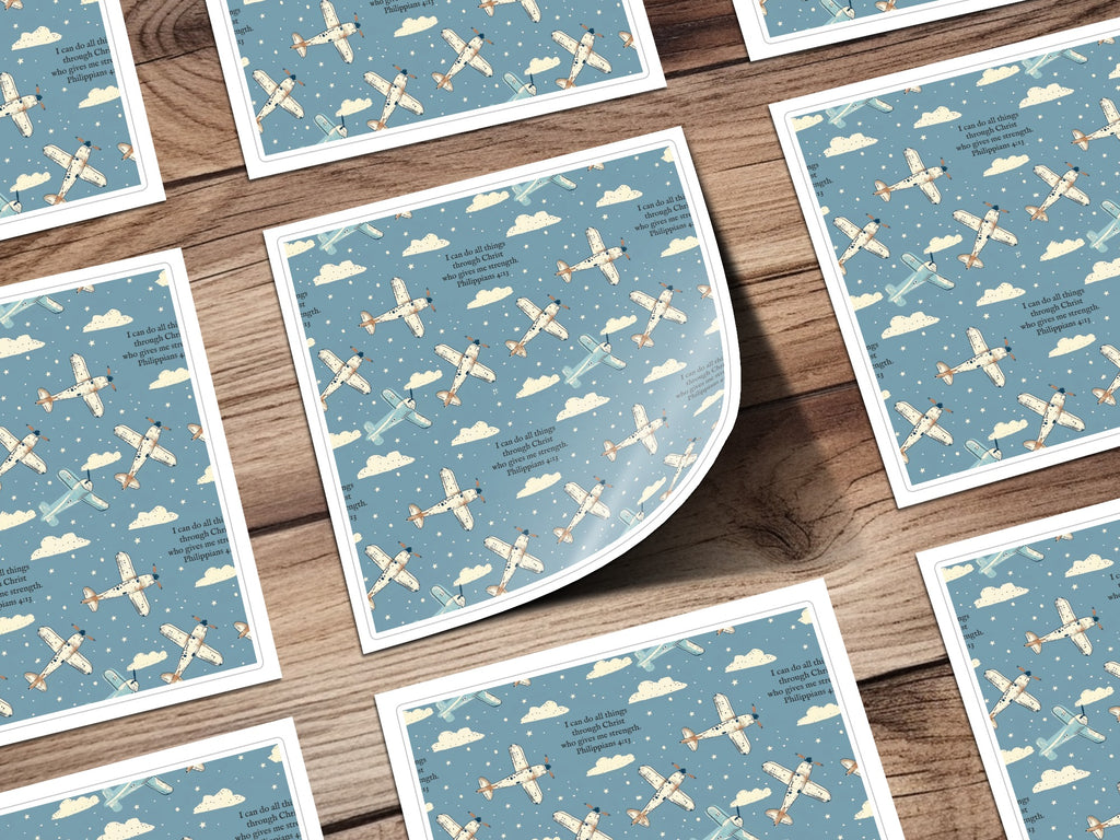 Airplanes Clouds Stars Philippians 413 product type