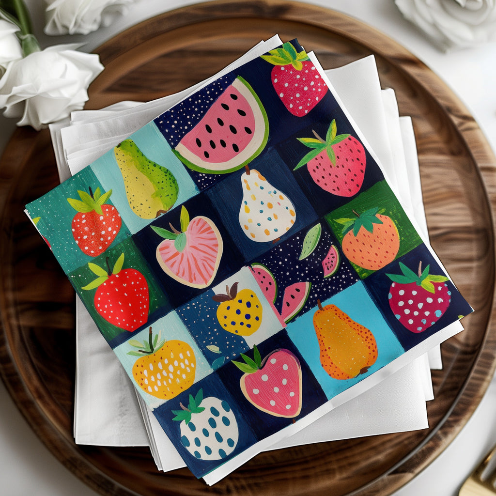 Colorful Fruits Pattern Decorative Home Decor product