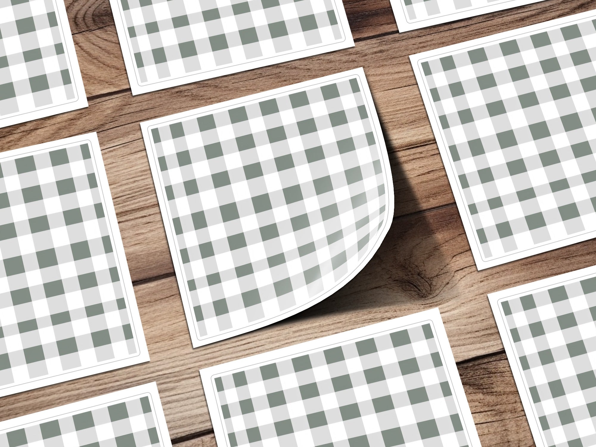 Modern Grey Checkered Pattern Design Tile product