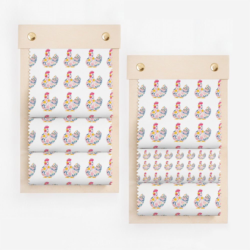 Charming Floral Chicken Design Bright Fun Pattern product type