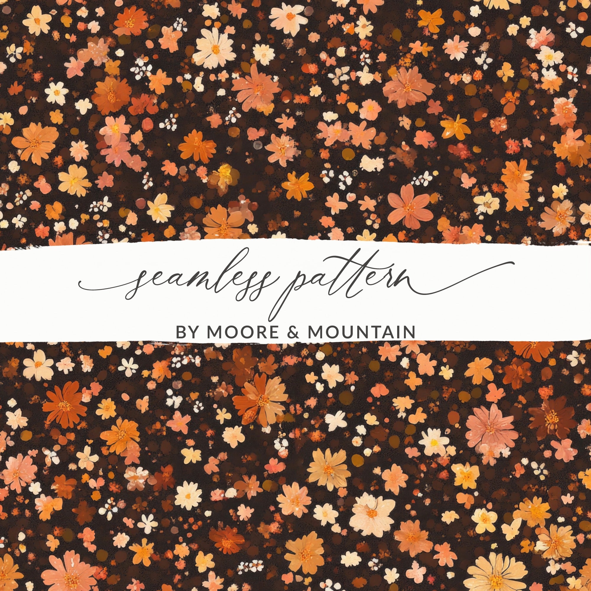 Seamless Floral Pattern by Moore & Mountain Product