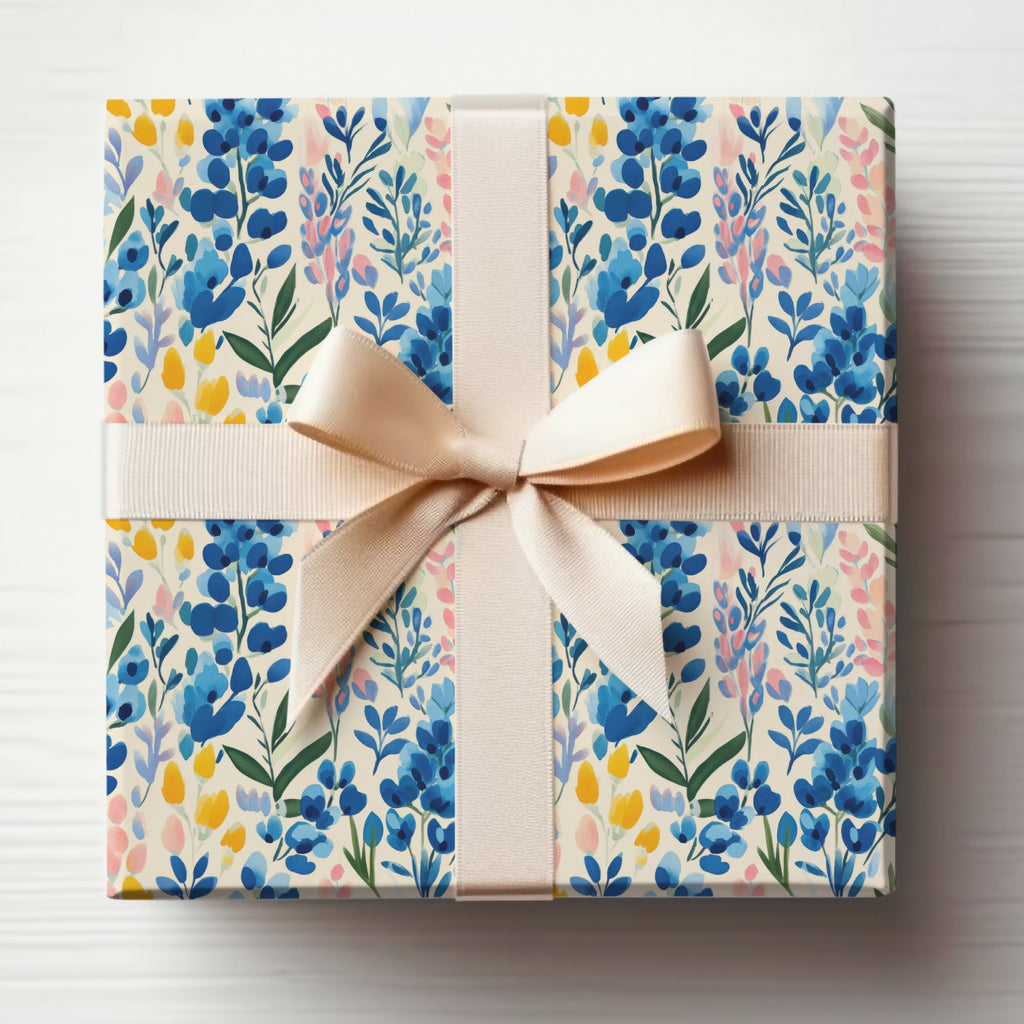Floral Gift Box with Ribbon for Special Occasions