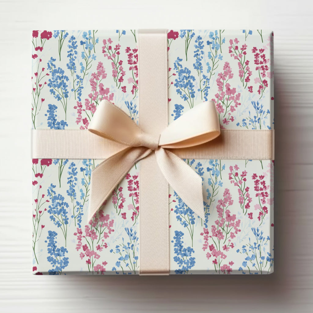 Floral Gift Box with Ribbon Perfect for Special Occasions