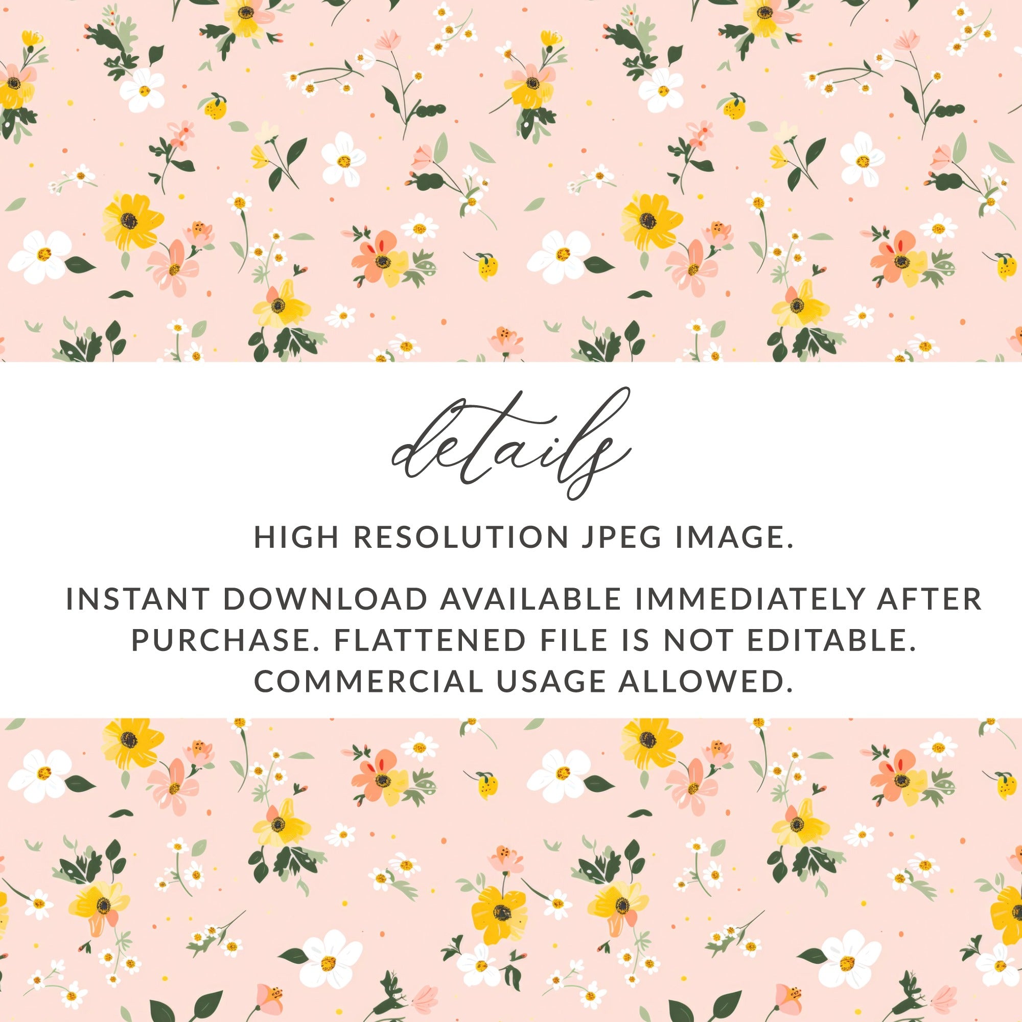 High Resolution JPEG Image Instant Download Flattened File