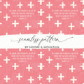Joshua 1:9 Pink Cross Seamless Pattern Strong product type