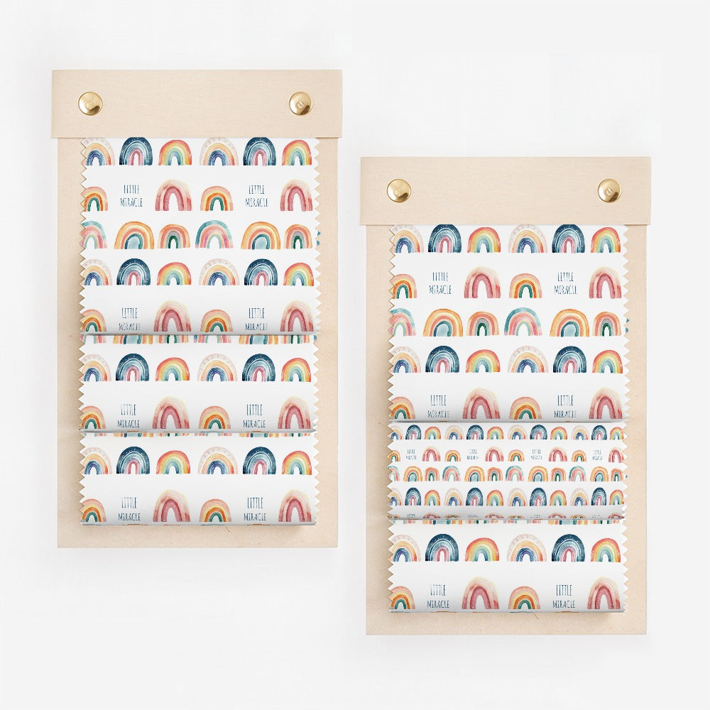 Little Miracle Rainbow Theme Labels for Kids