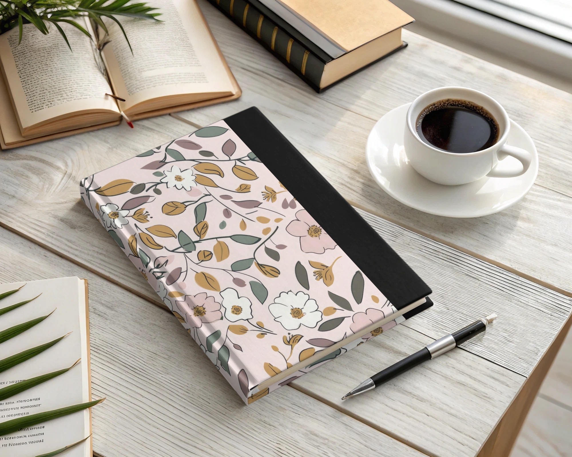 Elegant Floral Pattern Journal for Creative Writing Product
