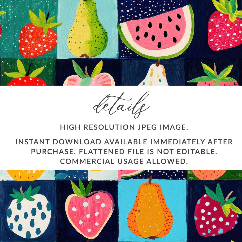 Colorful High Resolution Fruit Art Illustration for Download