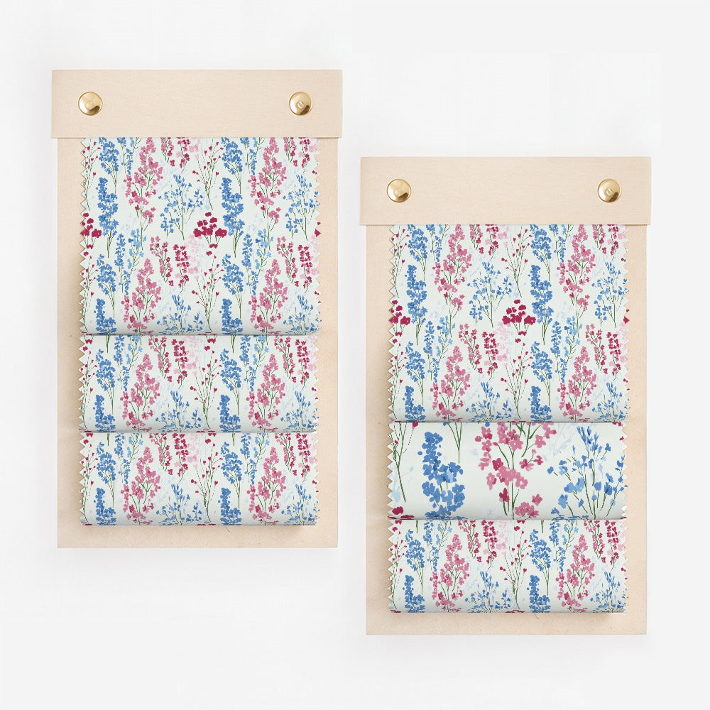 Floral Patterned Vertical Blinds for Home Decor