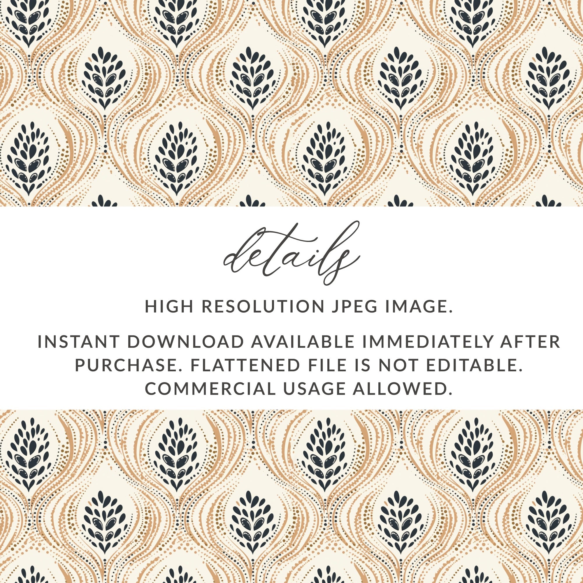 Instant Download High Resolution JPEG Image Pattern