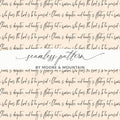 Charm and Beauty Bible Verse Seamless Pattern Design