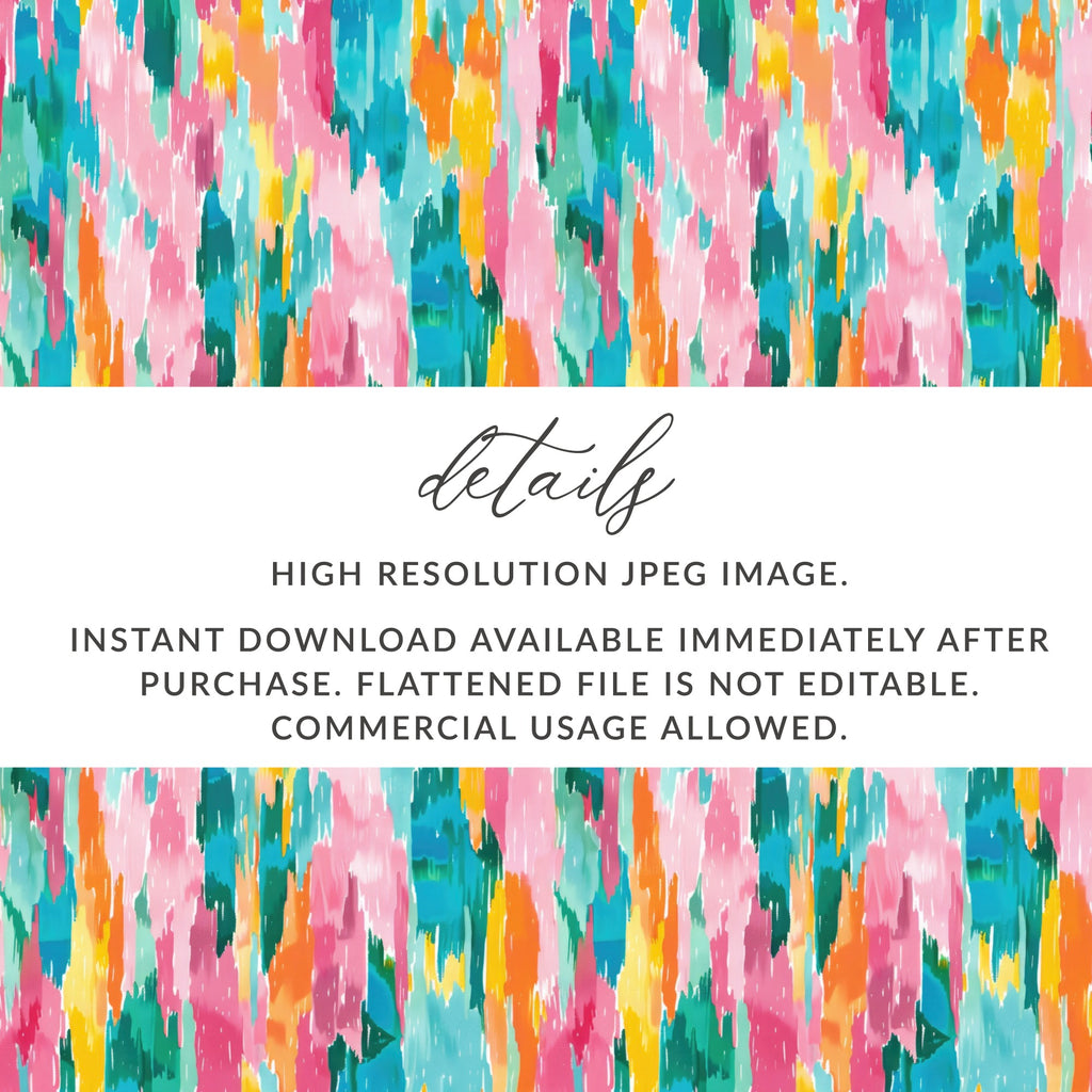 Colorful Abstract Brush Strokes High Resolution JPEG Image