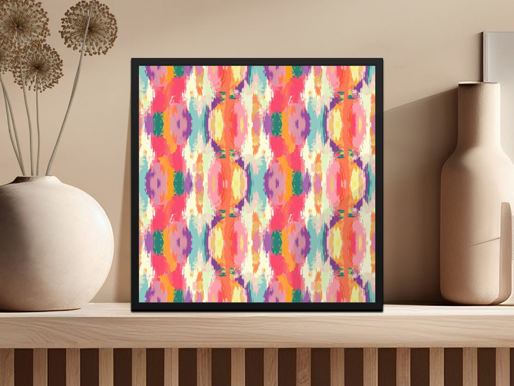 Vibrant Abstract Colorful Modern Art Wall Decor Product