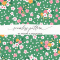 Floral and Polka Dot Pattern by Moore & Mountain