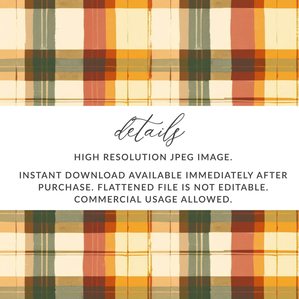 High Resolution Plaid Design Digital Download Image