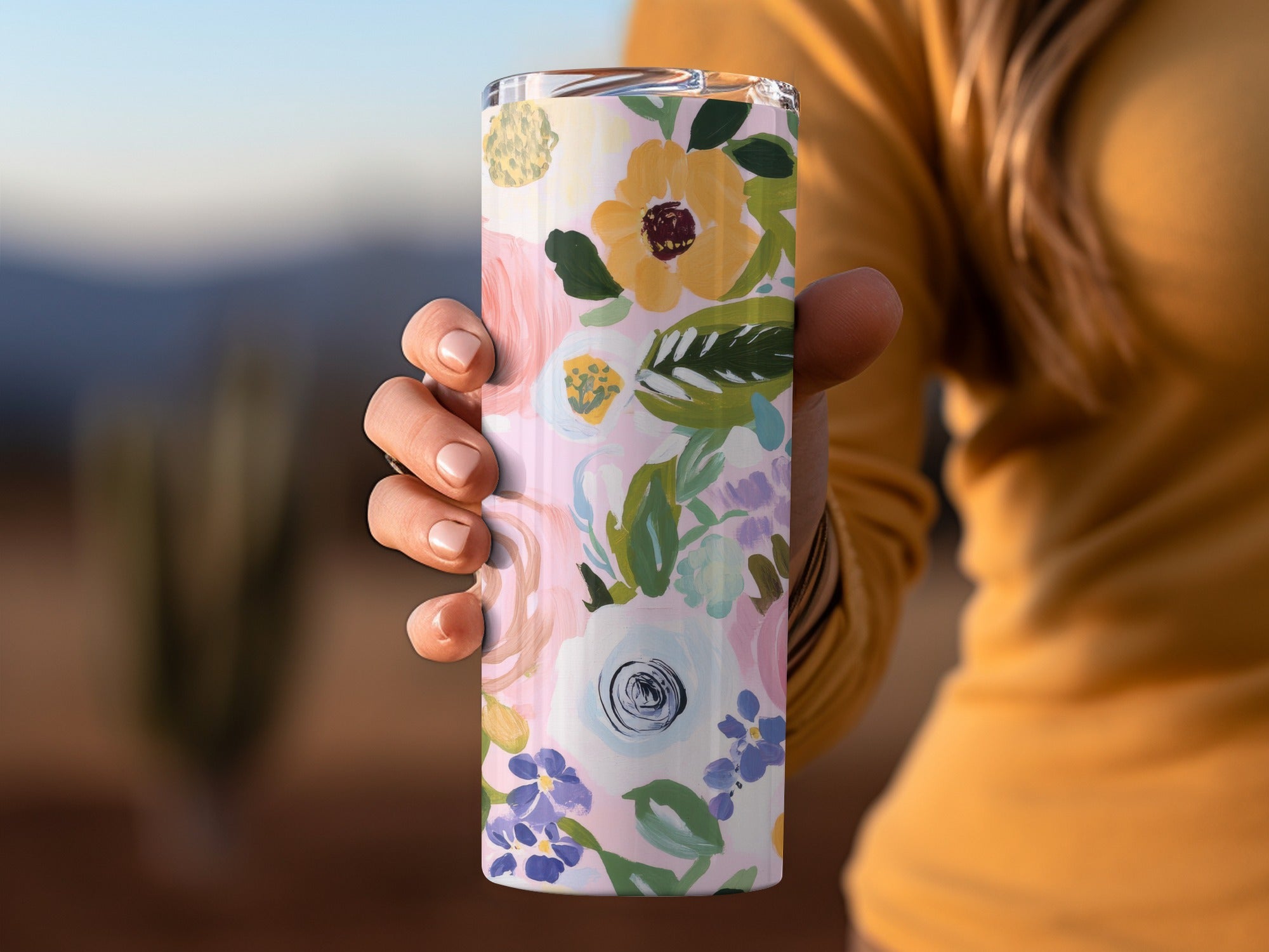 Acrylic Pink Floral Seamless Pattern, Fine Art Floral, Gouache Painted Flowers Digital Paper, Printable Fabric Design, Repeat Pattern